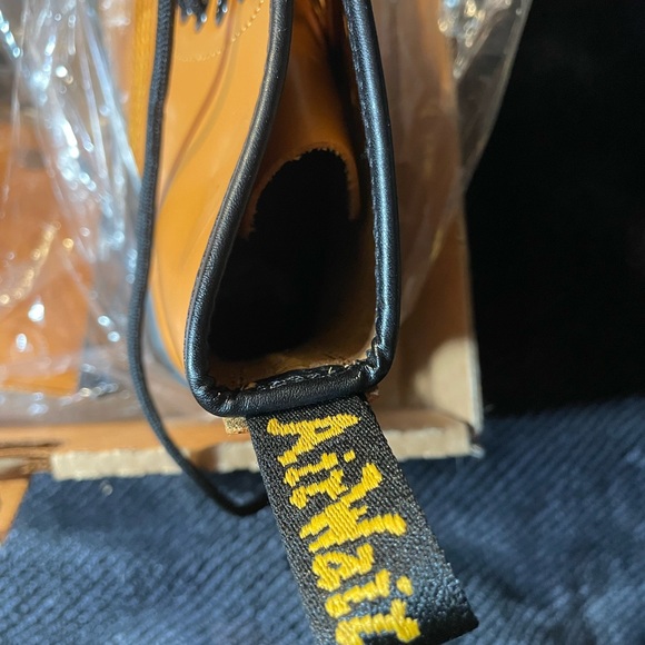 Dr. Martens Orange Combat Boots - Picture 10 of 11